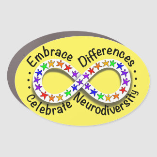 Celebrate Neurodiversity Infinity Symbol Magnet