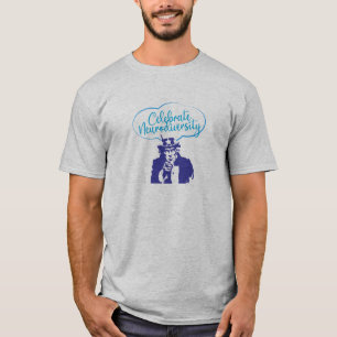 CELEBRATE NEURODIVERSITY UNCLE SAM T-Shirt