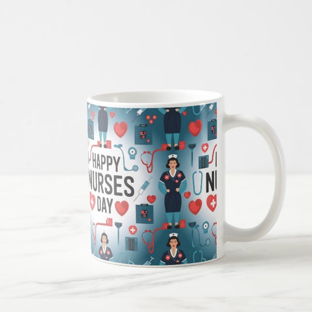 Celebrate Nurse Day with Thoughtful Designs Coffee Mug (Right)