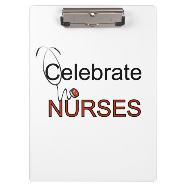 Celebrate Nurses Clipboard (Front)