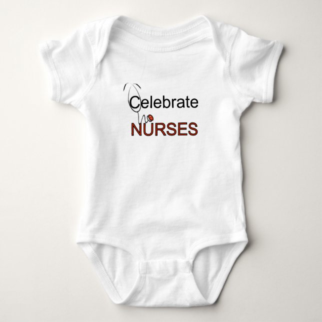 Celebrate Nurses T-shirts and Gifts (Front)