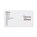 Celebrate Nurses T-shirts and Gifts Business Card