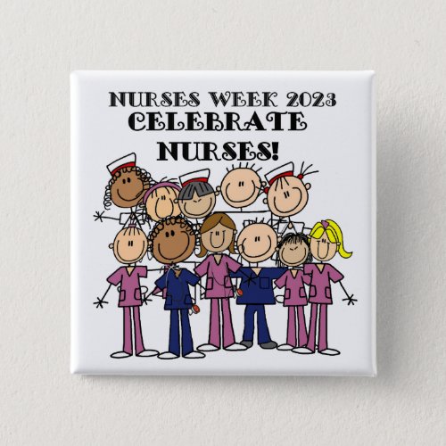 Celebrate Nurses Week 2023 Button