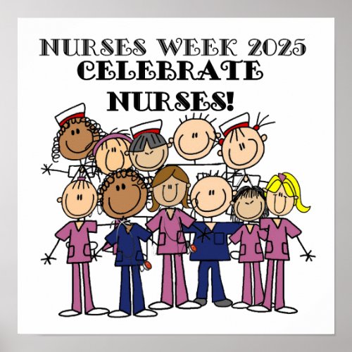 Celebrate Nurses Week 2025 Nurses Week Poster