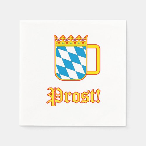 Celebrate Oktoberfest Prost Napkins