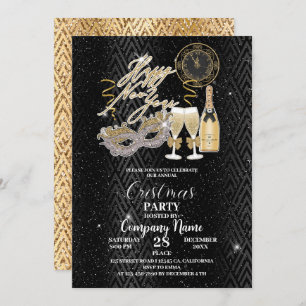 Celebrate our annual cristmas party with company invitation