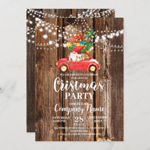 Celebrate our annual cristmas party with company invitation