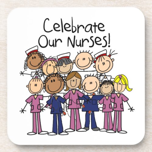 Celebrate Our Nurses Drink Coaster