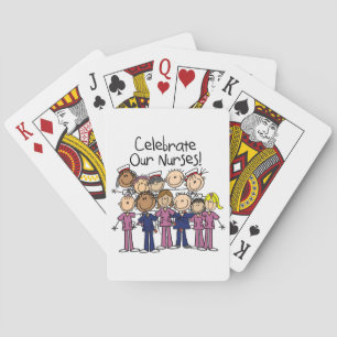 Celebrate Our Nurses Poker Cards