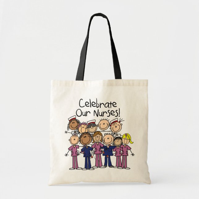 Celebrate Our Nurses Tote Bag (Front)