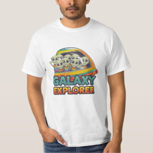 Celebrate Outer Space with Alien Artwork T-Shirt