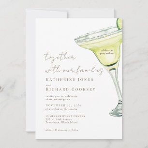 Celebrate & Party with Us Margarita Wedding Invitation