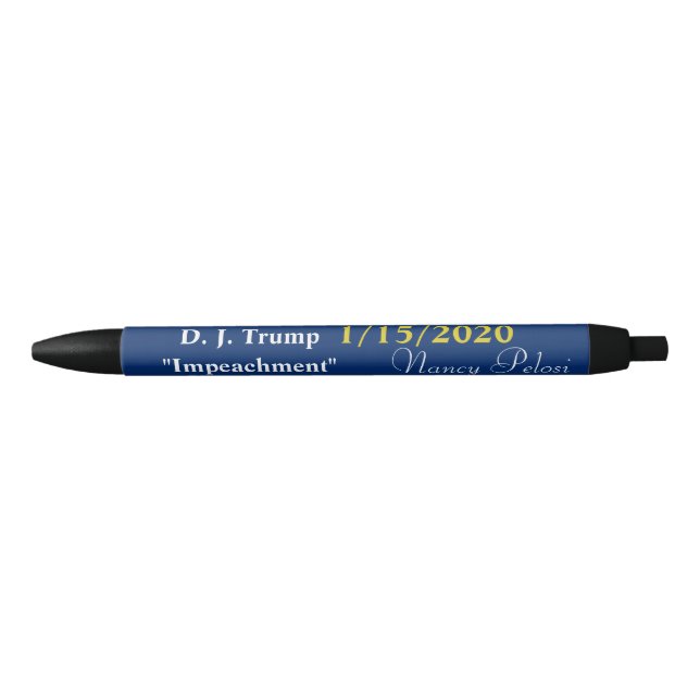 Celebrate Pelosi's Botched Efforts Collector Pen (Front)