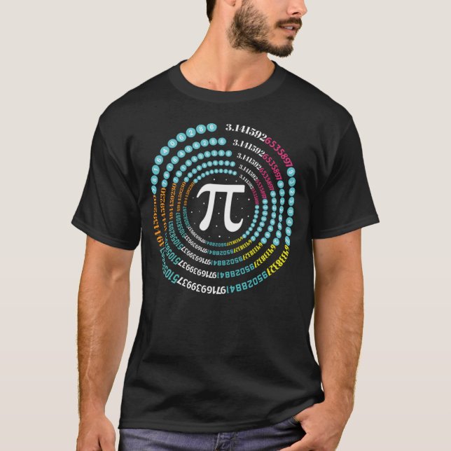 Celebrate Pi Day The Beauty of 3 14 Magic of Numbe T-Shirt (Front)