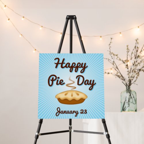 Celebrate Pie Day Poster January 23 EAT PIE  Foam Board