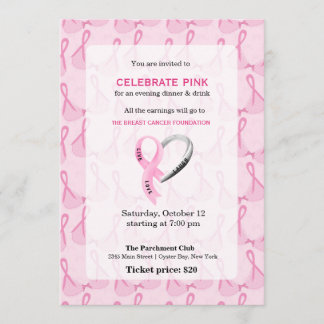 Celebrate Pink event Invitation