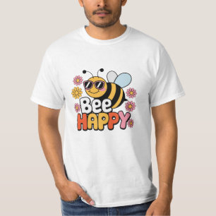 Celebrate Pollinators with Unique Bee Art T-Shirt