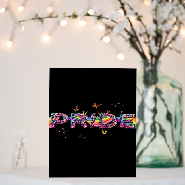 Celebrate Pride Foam Board (In Situ (Wedding))