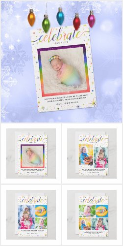 Celebrate Rainbow Holiday Collection