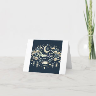 Celebrate Ramadan with Ramadan ModeOn Letterpress Thank You Card