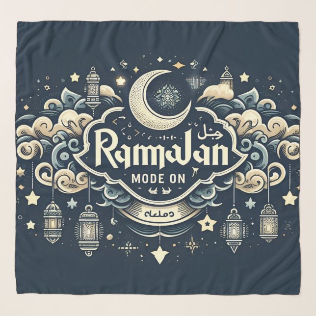 Celebrate Ramadan with Ramadan ModeOn Scarf (Front)