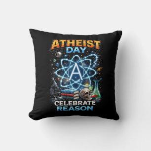 Celebrate Reason Throw Pillow