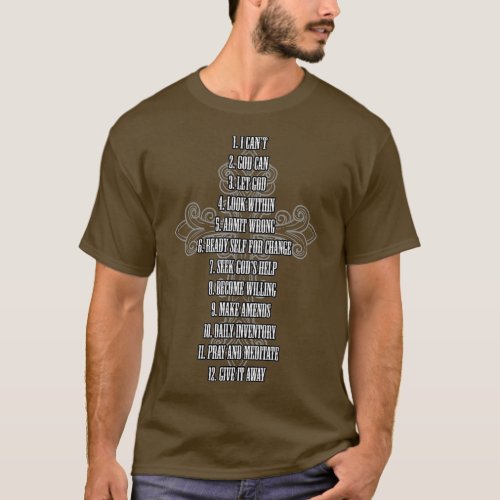 Celebrate Recovery Christian 12 Step Guide T_Shirt