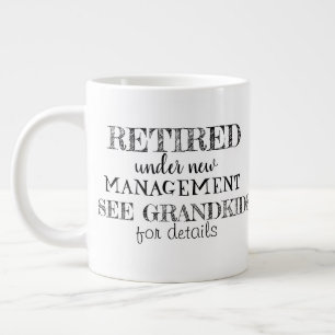 Celebrate Retirement Customizable Photo Gift Giant Coffee Mug