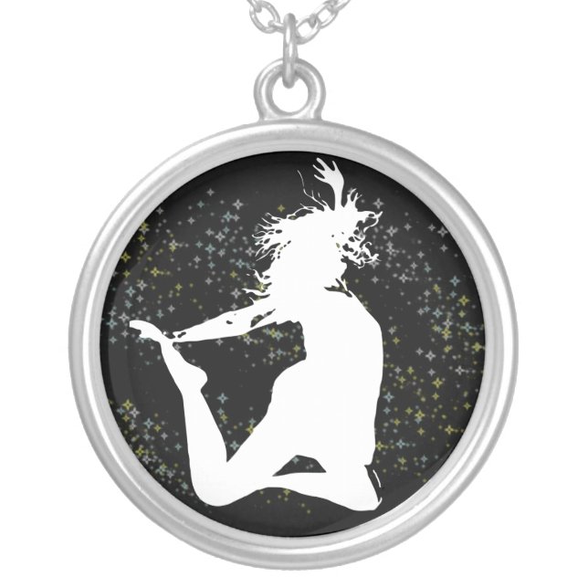 Celebrate! Silver Plated Necklace (Front)