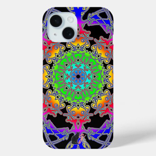 Celebrate Spectra Glyph iPhone 15 Case