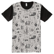 Celebrate Spooky - Pattern All-over-print T-shirt at Zazzle