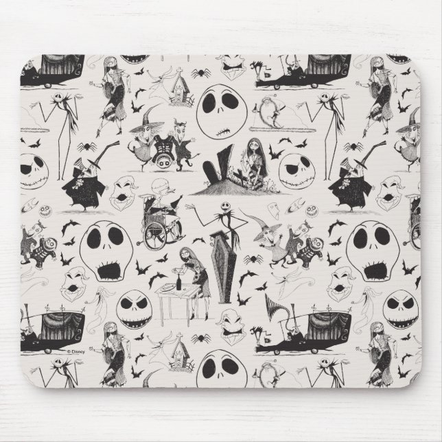 Celebrate Spooky - Pattern Mouse Pad (Front)