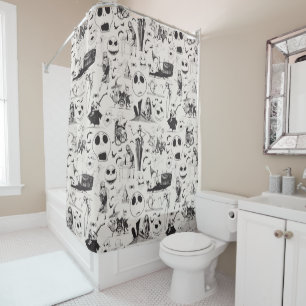 Celebrate Spooky - Pattern Shower Curtain