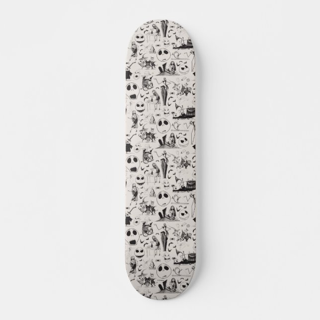 Celebrate Spooky - Pattern Skateboard (Front)