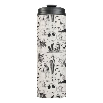 Celebrate Spooky - Pattern Thermal Tumbler by nightmarebeforexmas at Zazzle