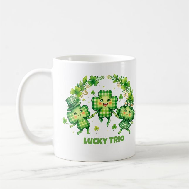 Celebrate St. Patrick’s Day Coffee Mug (Left)