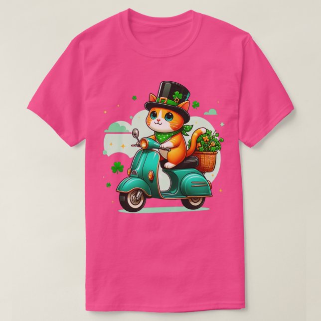 Celebrate St Patricks Day Day with a cute and colo T-Shirt (Design Front)