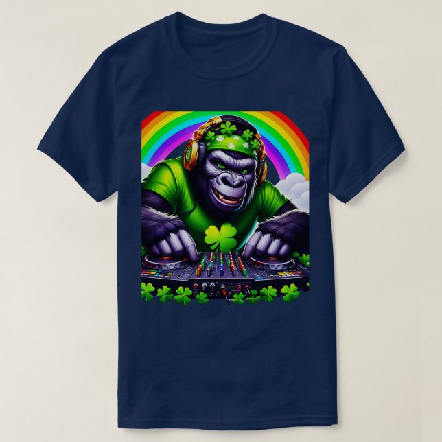 Celebrate St Patricks Day in style with this graph T-Shirt (Design Front)
