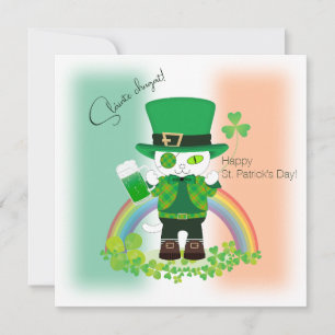 Celebrate St. Patrick's Day with a Lucky Cat