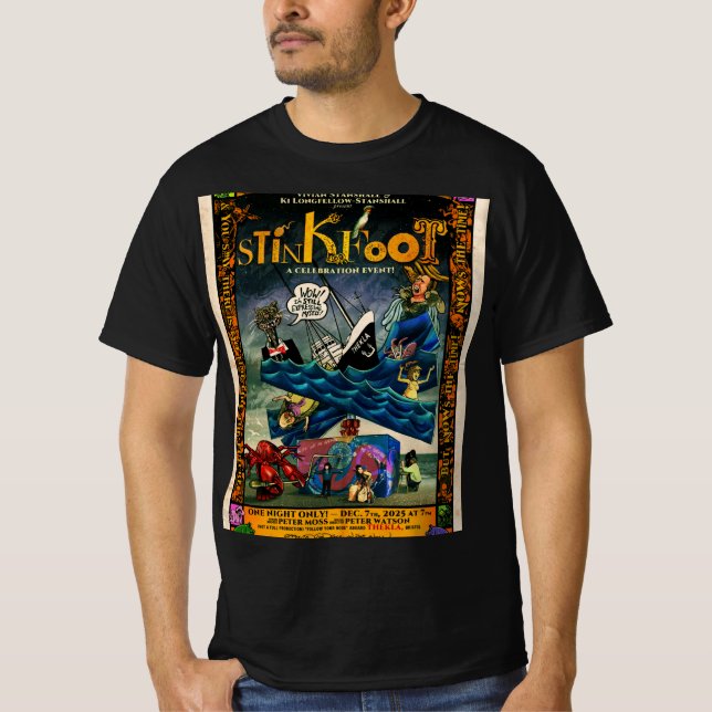 Celebrate Stinkfoot's 40th T-Shirt 2025 (Front)