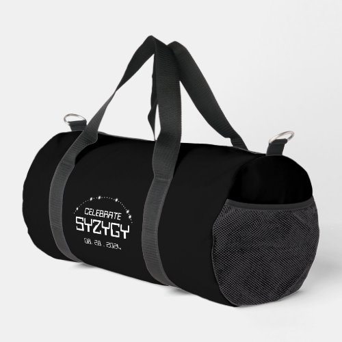 Celebrate Syzygy on August 28 2024 Duffle Bag