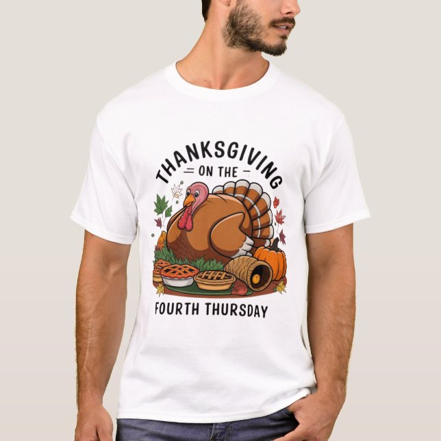 Celebrate Thanksgiving in Style Tee (Front)