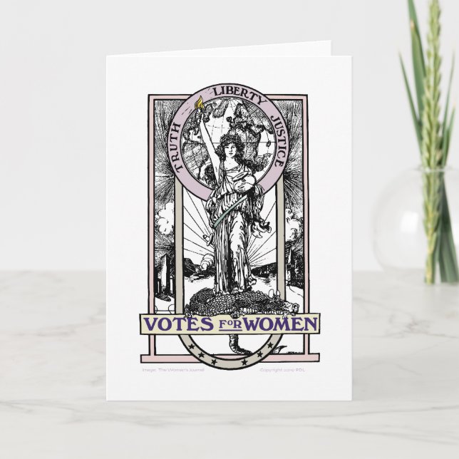 Celebrate the 19th Amendment - 1920-2020 Card (Front)