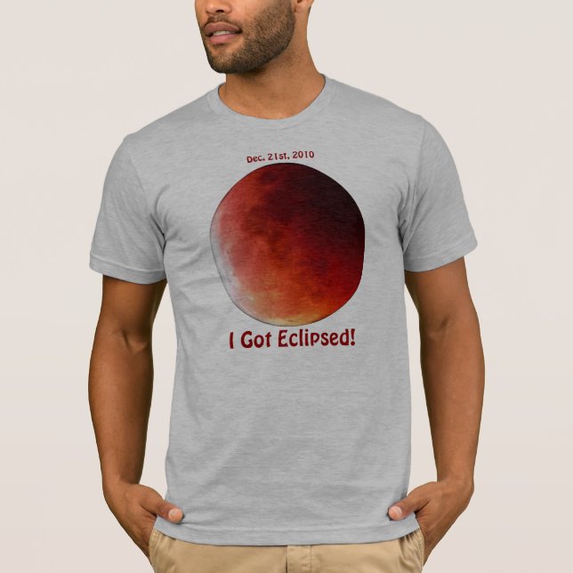 Celebrate the 2010 Lunar Eclipses Tee Shirt (Front)