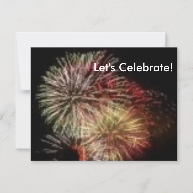 Celebrate the 4th invitation (Front)