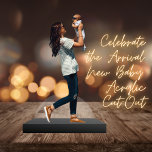 Celebrate the Arrival - New Baby Acrylic Cut-Out<br><div class="desc">Introducing our New Baby Acrylic Photo Statuettes Cutout, a precious keepsake that commemorates the joyous arrival of a new bundle of joy. This charming and customizable statuette captures a precious moment, allowing you to cherish and display the beauty of your little one for years to come. Use one of the...</div>