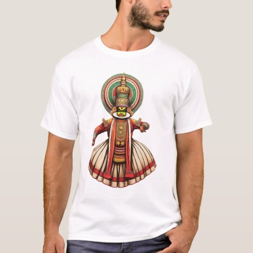 Celebrate the Art of Kathakali T_Shirt