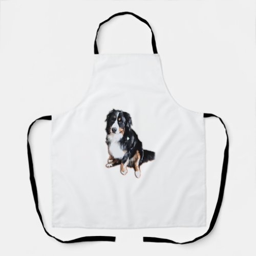 Celebrate the Bernese Mountain Dogs boundless joy Apron