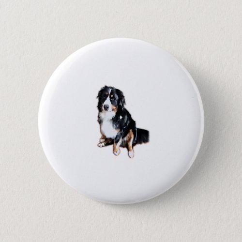 Celebrate the Bernese Mountain Dogs boundless joy Button