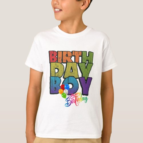 Celebrate the Birthday Boy with This Fun T_Shirt